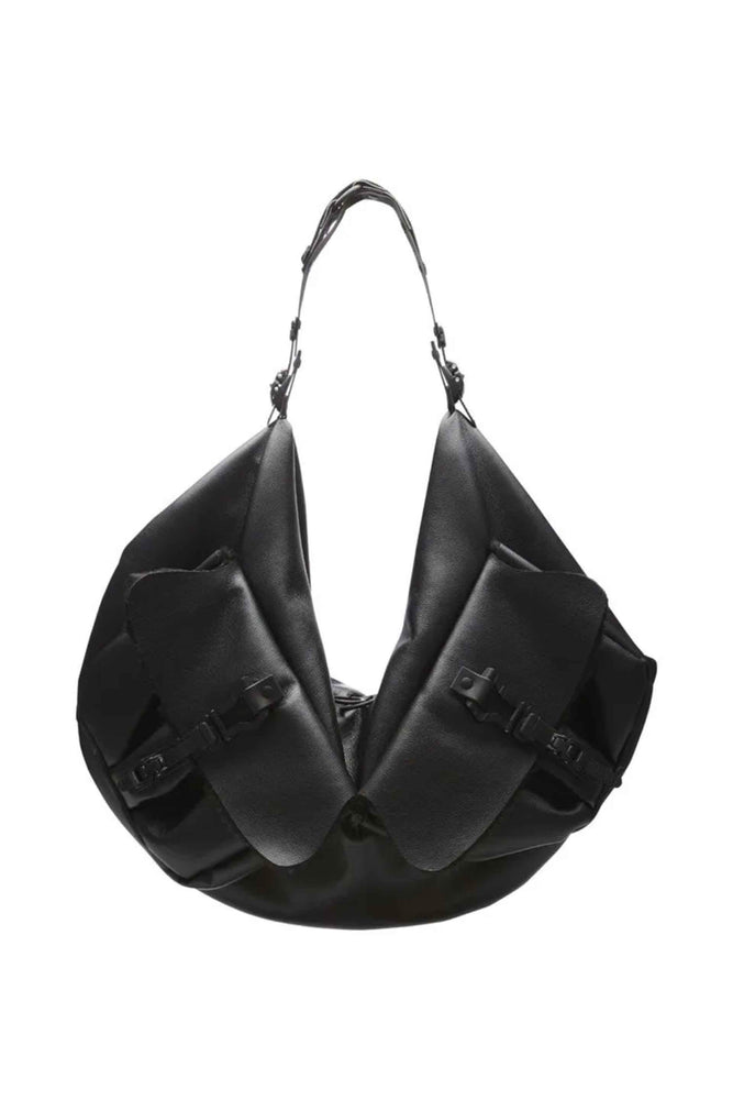 Object HM4 XXL Half Moon Bag Black Matt