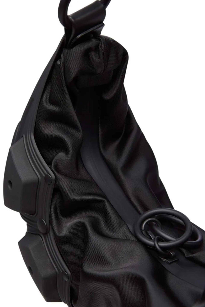 Object M02 Small Half Moon Bag Black Matt