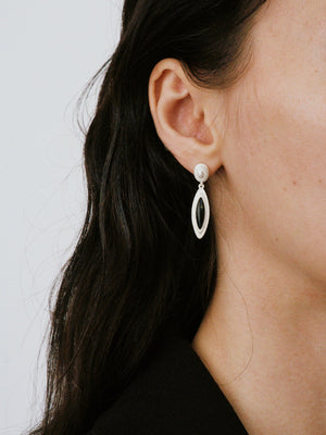 Obsidian Tusk Earrings