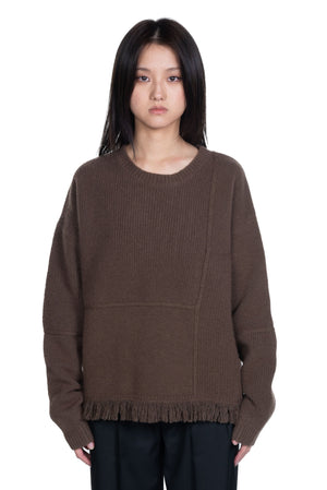 ii sense Olive Puzzle Sweater 