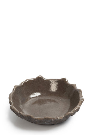 Olivia Fiddes Squeezed Bowl Brown