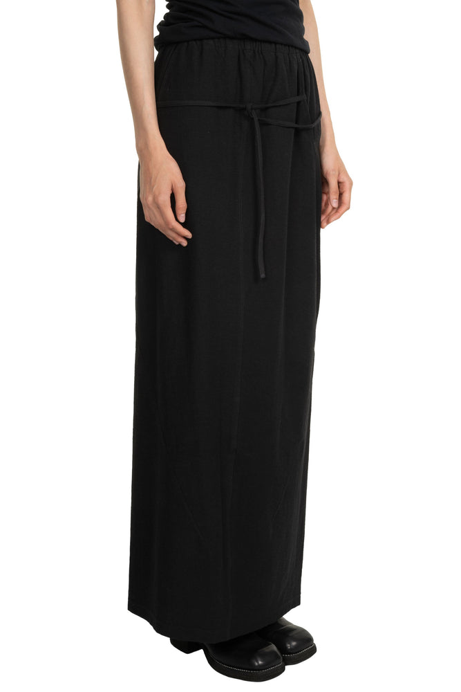 One String Skirt Black