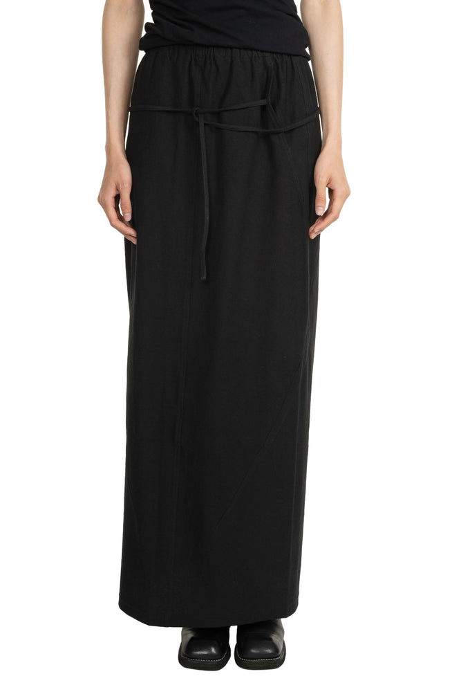 One String Skirt Black