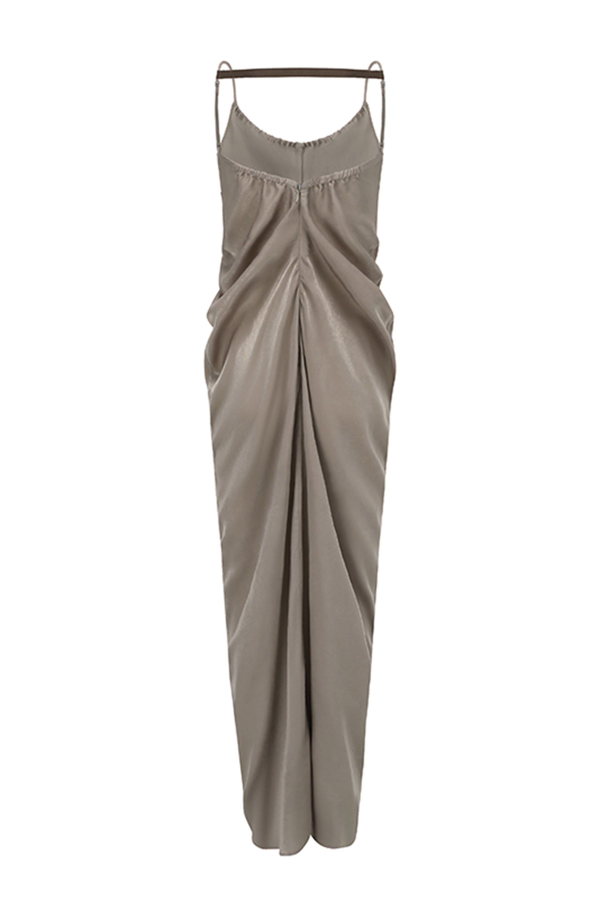 Oude Waag Draped Cinched Backless Dress | UJNG Oude Waag Draped Cinched Backless Dress | UJNG