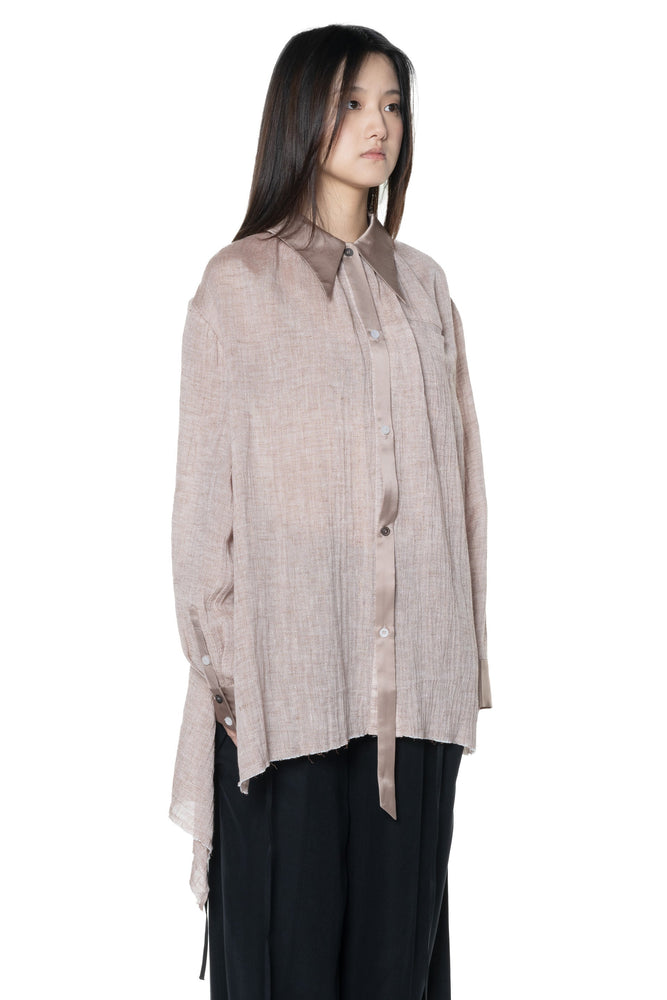 Oversized Button Back Shirt