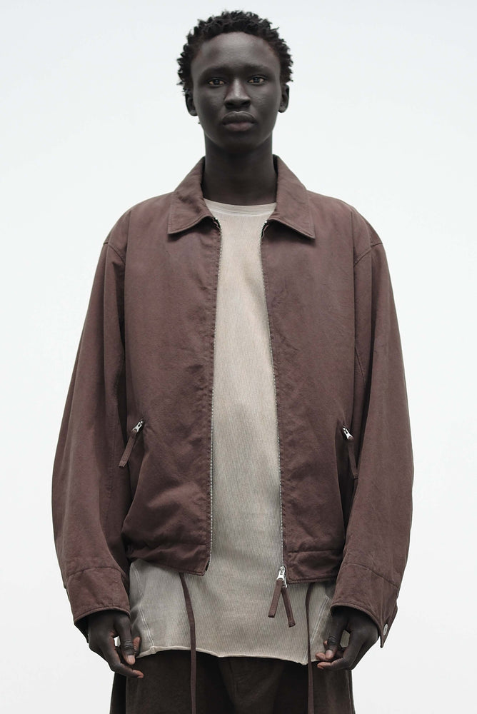 Padded Work Jacket Dark Brown