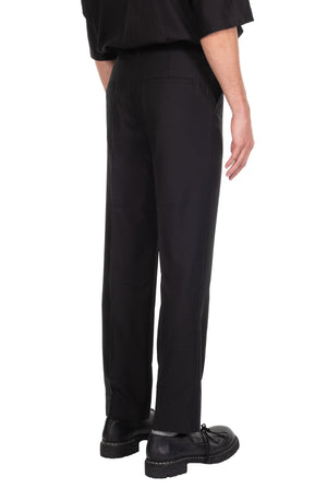 Panelled Wool Trousers