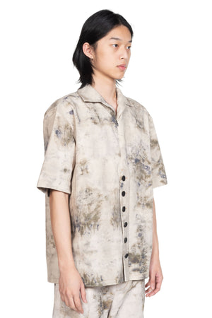 Peng Tai Denim Button Zip Working Shirt