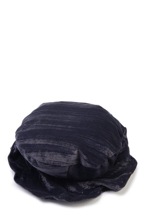 Velvet Distressed Floppy Hat