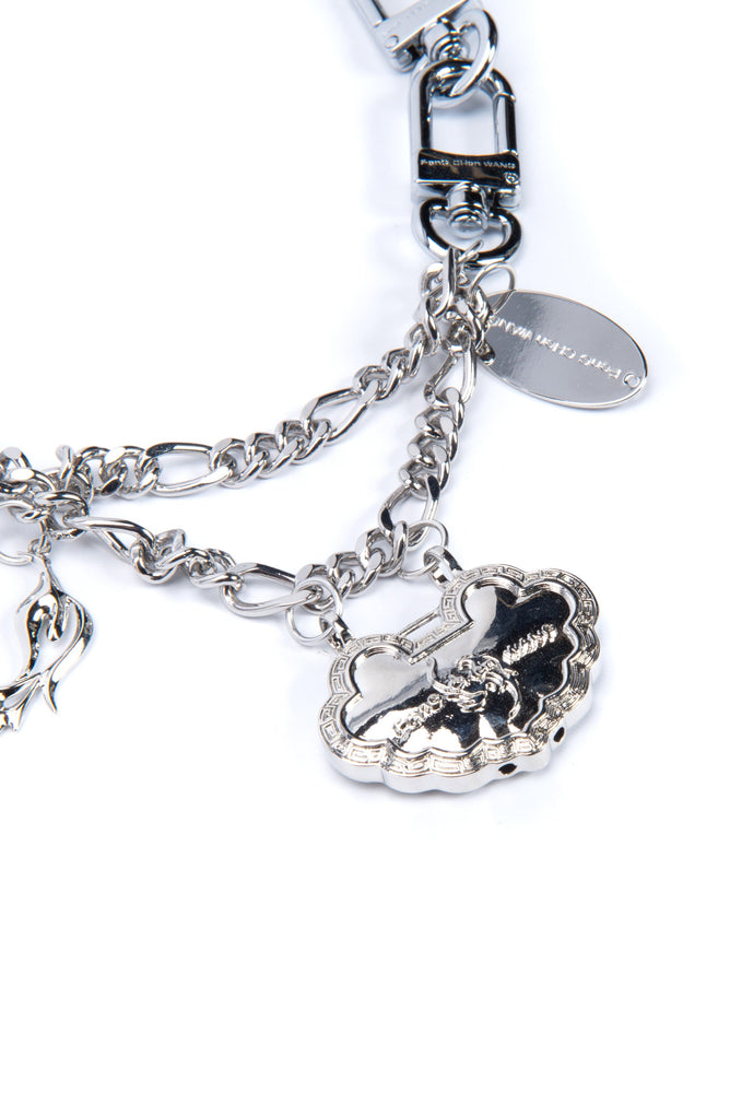 Phoenix & Chinese Locking Buckle Necklace