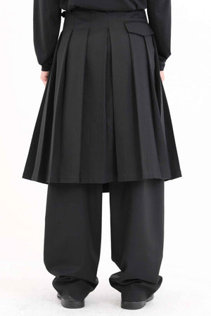 Pleated Skirt Black