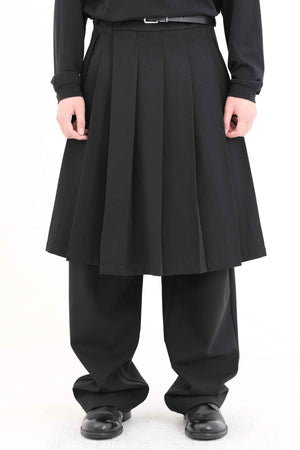 Pleated Skirt Black