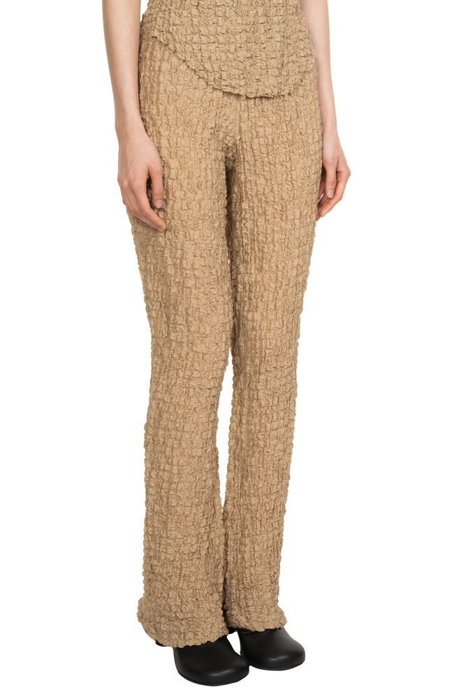 Popcorn Jersey Leggings Camel