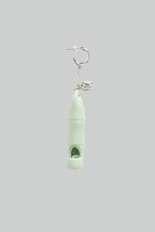 Porcelain Earring Green