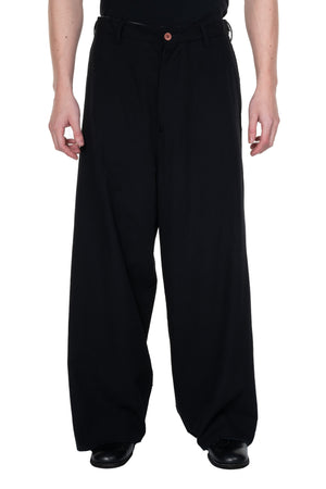 Pulcinella Trousers Black