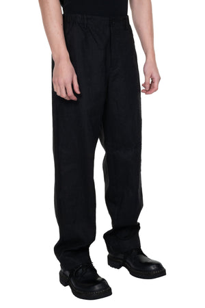 Raw Edge Panel Trousers