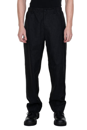 Raw Edge Panel Trousers