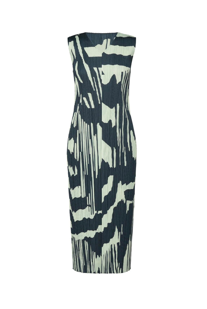 Refraction Dress Greyish Navy