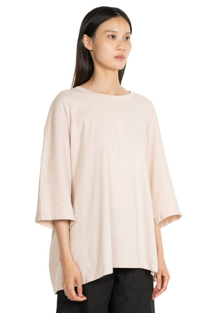 Round Neck T-Shirt Ivory