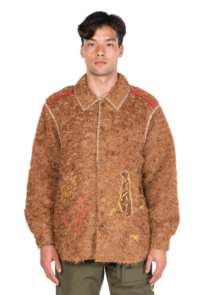 Sandy Buddy Embroidery Shirt