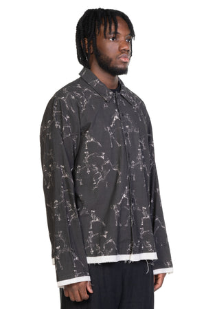 Seasonal Printed Shirt Black