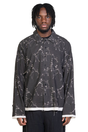 Seasonal Printed Shirt Black