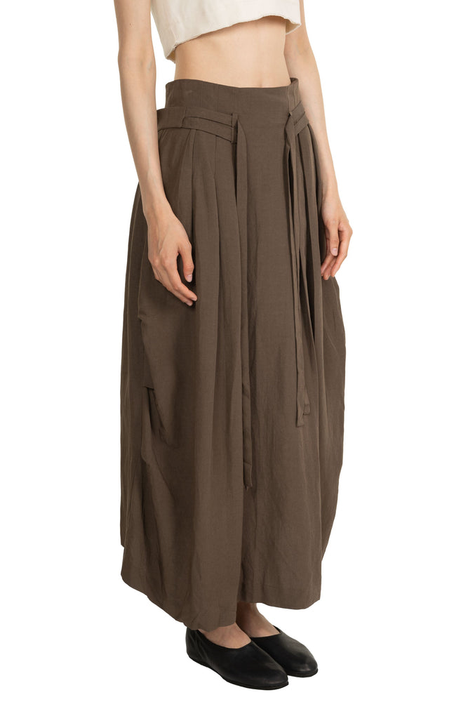Side Pleated Skirt