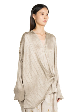 Silk Beige Shirt
