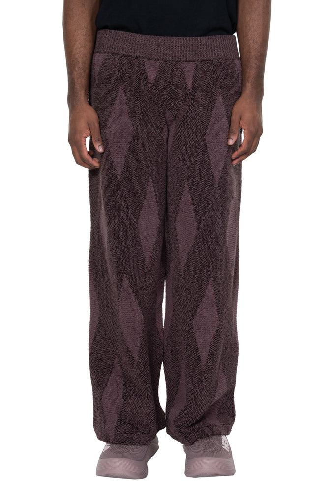 Small Argyle Towel Pants