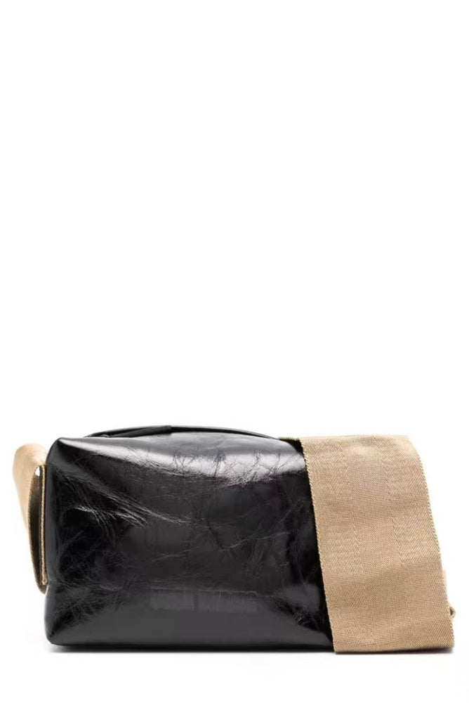 Small Shoulder Bag Black Mustard
