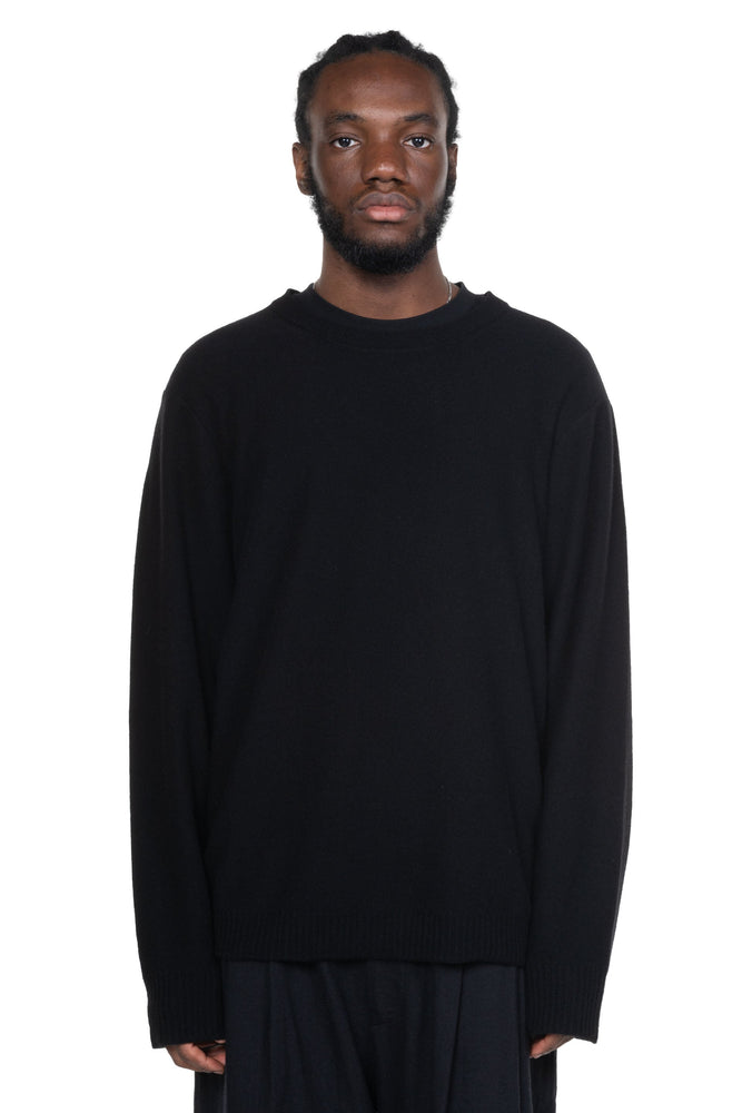 Small Statue Intarsia Sweater