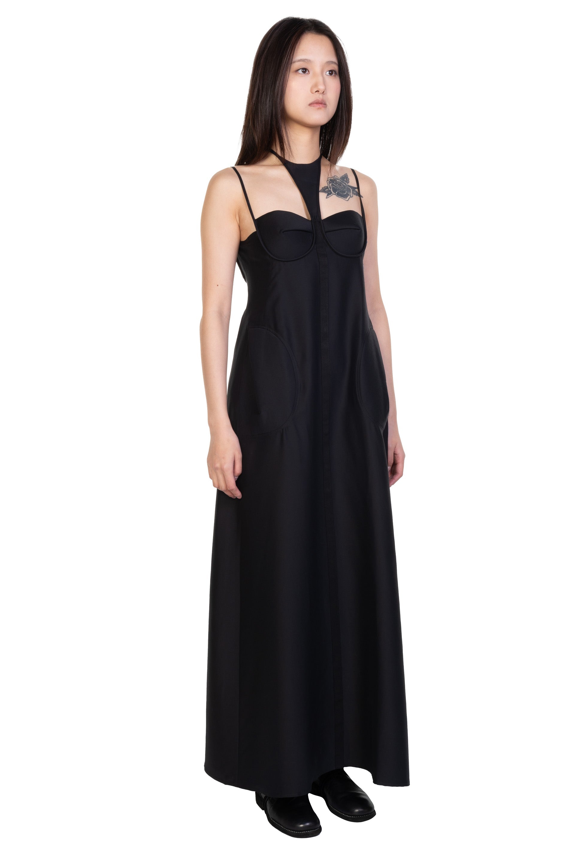 Oude Waag Soft Shell Halter Dress