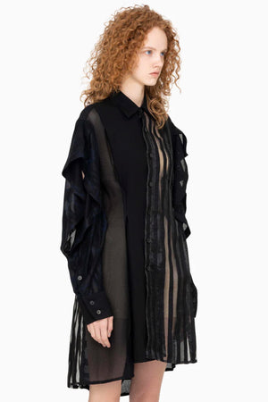 Feng Chen Wang Stripe Shirtdress