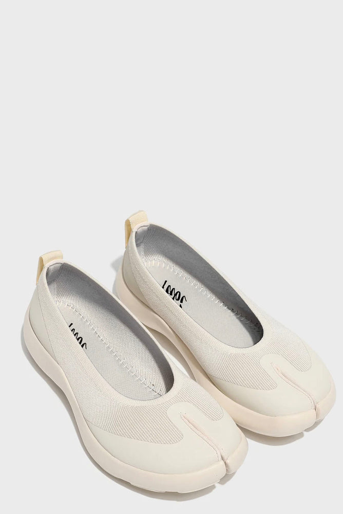 Tabi Ballerina Off White