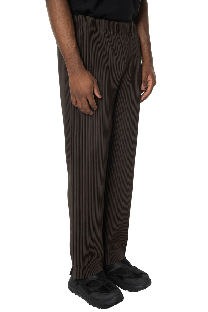 Tailored Pleats 2 Trousers Mud Brown