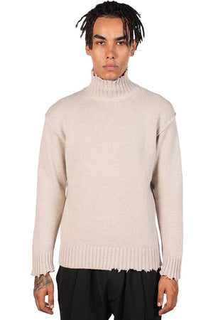 Isabel Benenato Turtleneck Eco Cashmere Jumper