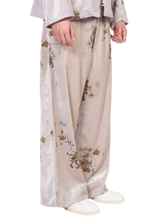 Velvet Chinese Medicine Print Pyjama Pants