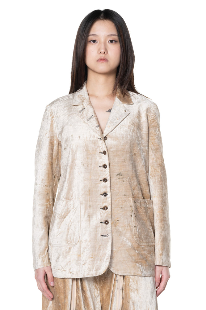 Velvet Dyed Blazer