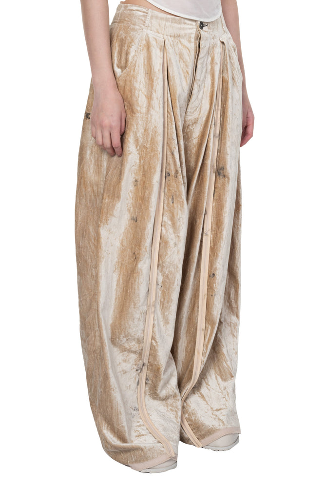 Velvet Dyed Trousers