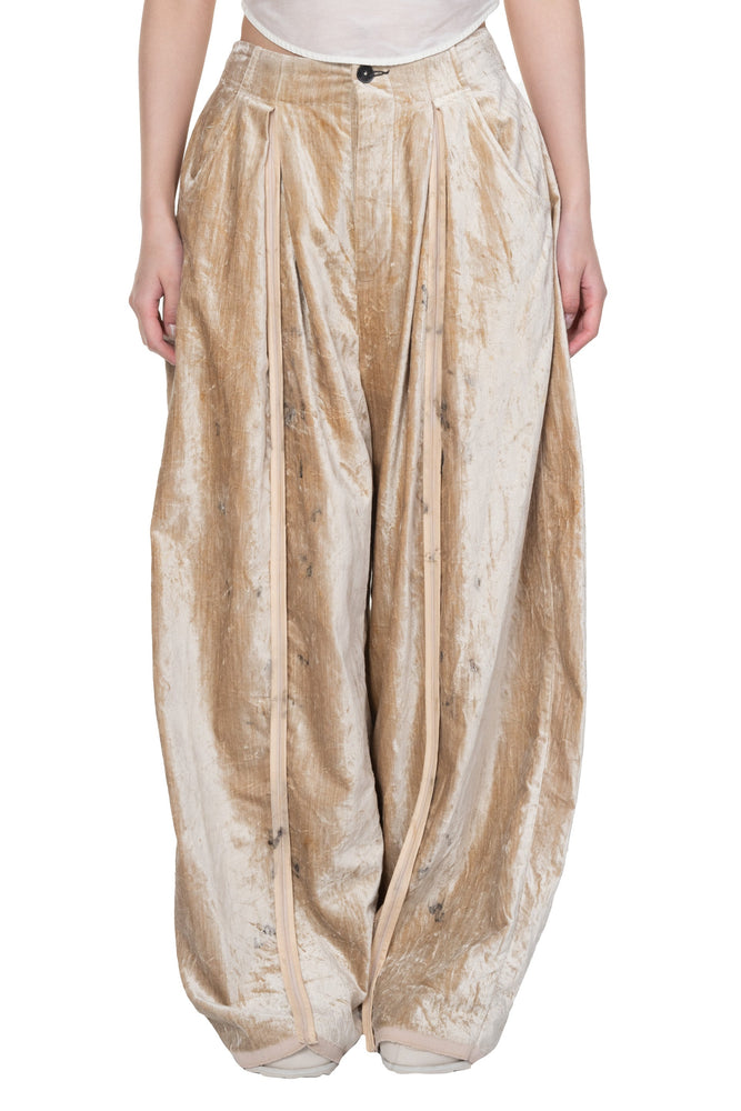 Velvet Dyed Trousers