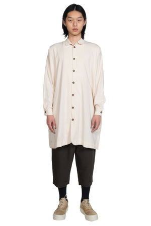 White Long Cotton Shirt