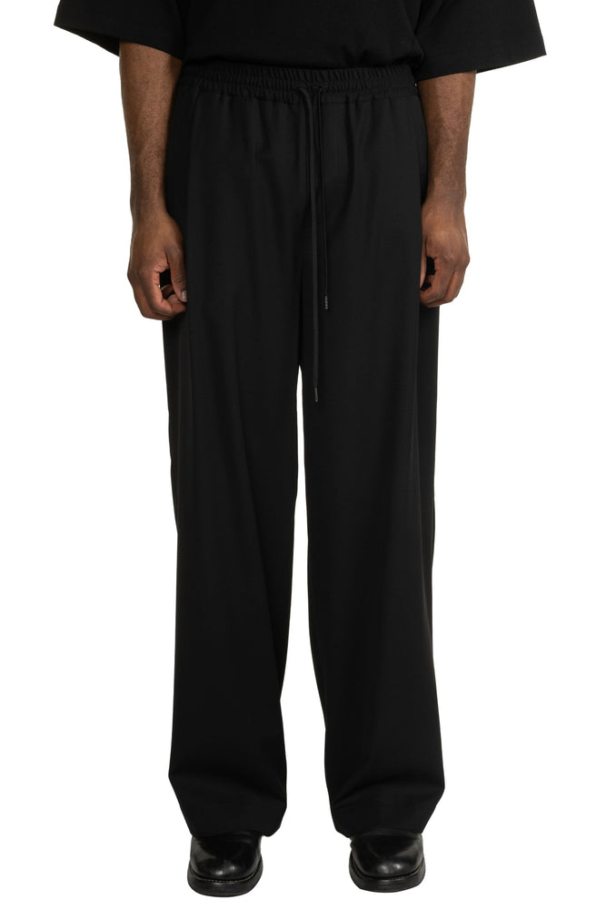 Wide-Leg Pants Black