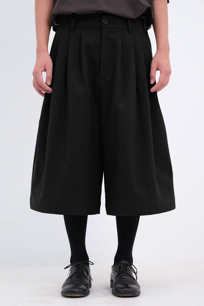 Wide Leg Short Black