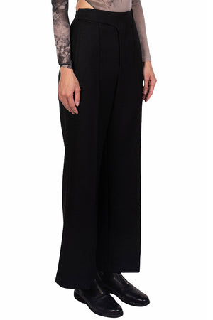 Oude Waag Wide Leg Wool Pants