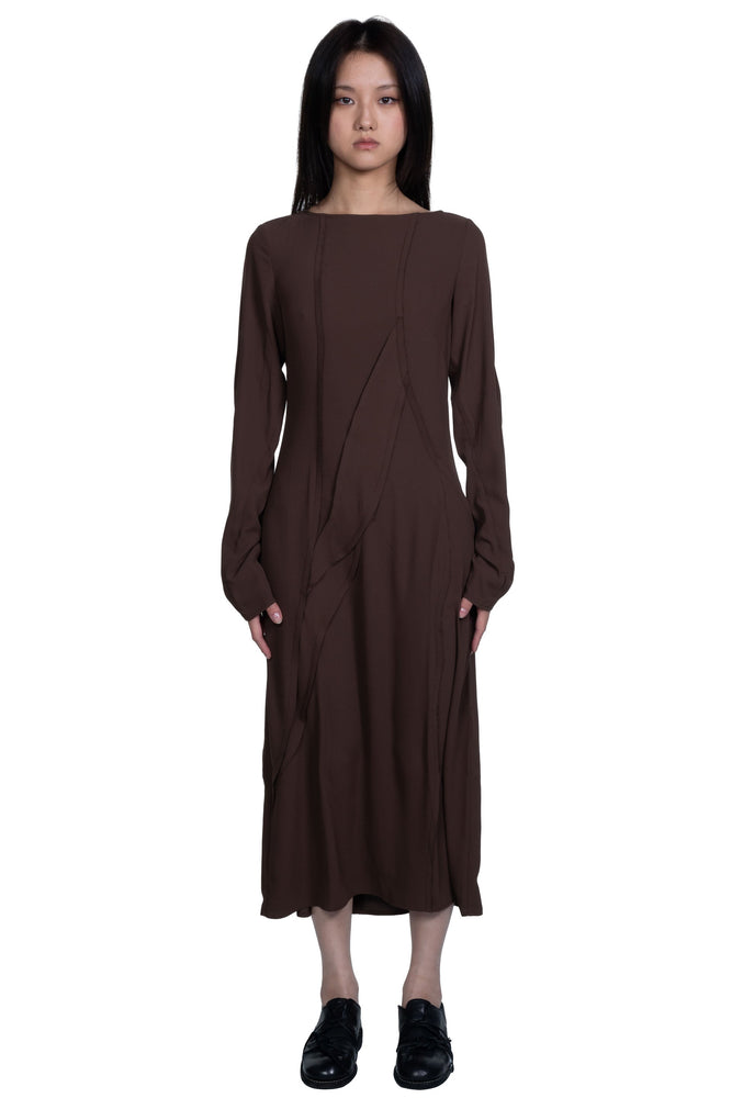 ii sense Wood River Longsleeves Dress