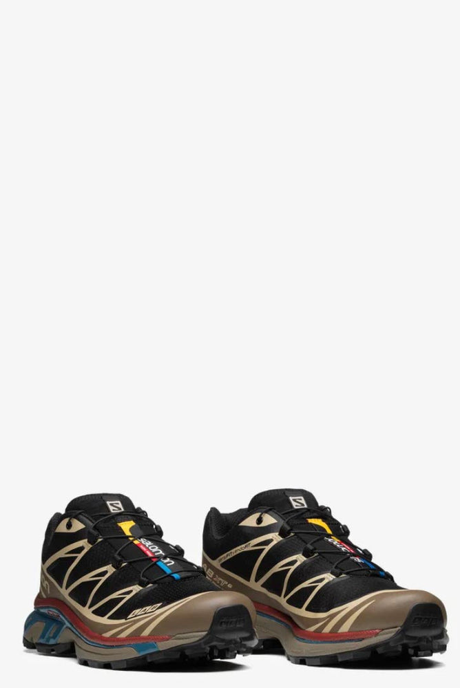 XT-6 Black / Falcon / Cow Hide