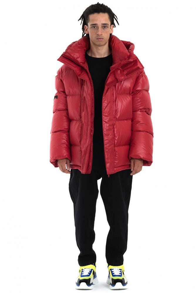 Juun. J AW18 Red Puffer Jacket