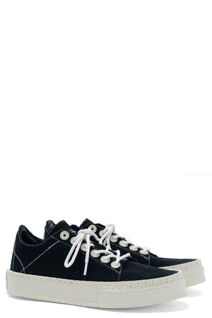 Eric Payne Oxford Suede Black Trainers
