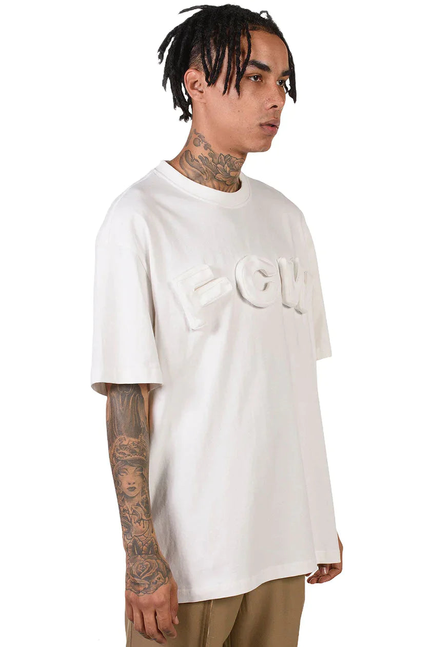 Feng Chen Wang 3D Logo T-shirt White | UJNG