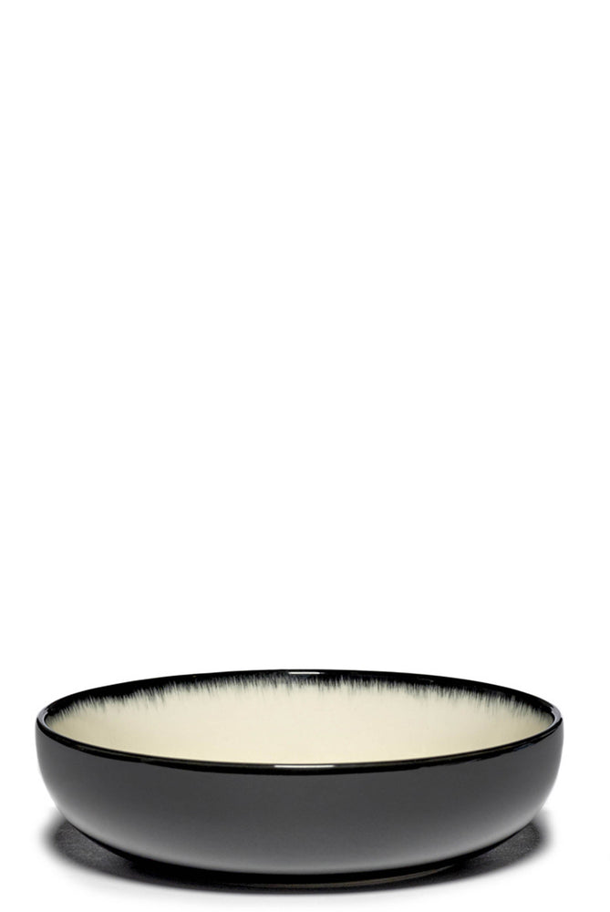 ann serax High Plate DÉ Off-White Black Var D